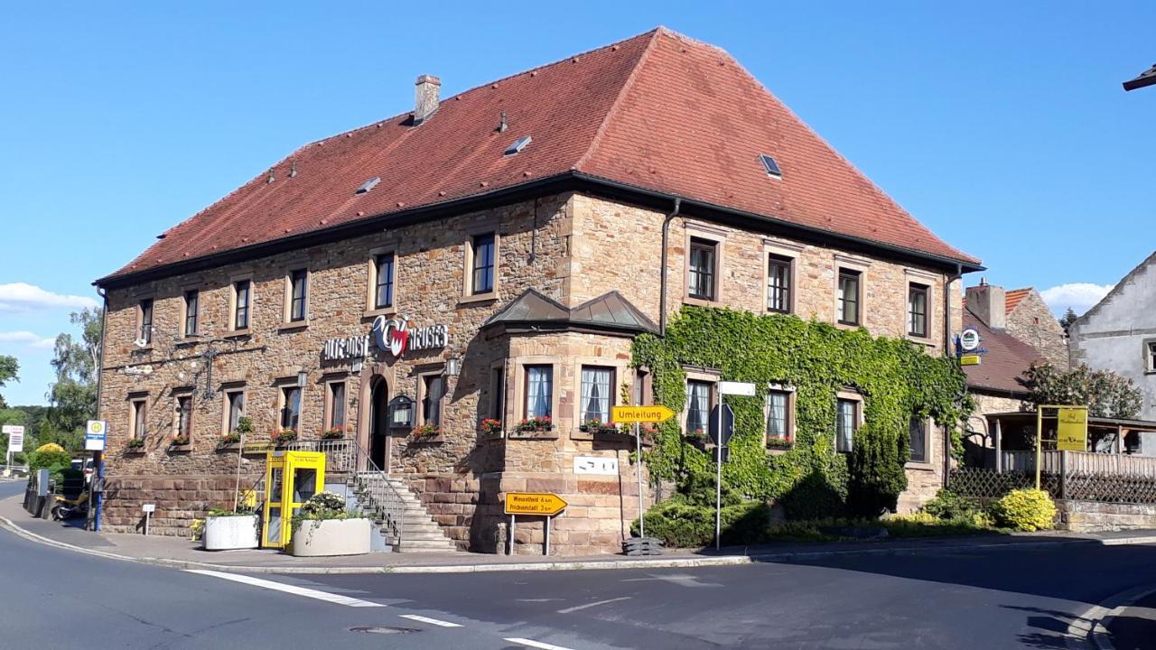 Hotel Alte Post Neuses Prichsenstadt Esterno foto